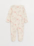 LC Waikiki Crew Neck Printed Baby Girl 3-Piece Set